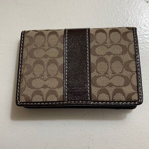 small Coach wallet